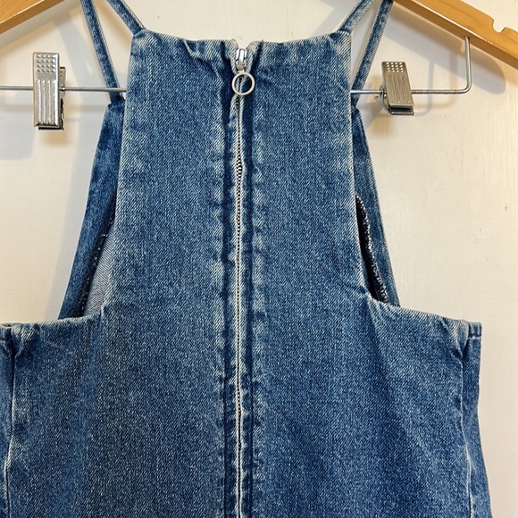 Topshop Moto denim dress - Picture 3 of 5